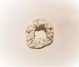 Haargummi Punkte rosa-grün-grau klein