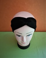 Stirnband schwarz KU 52/53cm