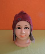 Ohrenmütze Auto/grau KU 52/54