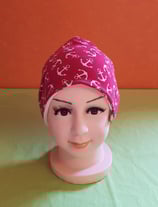 Beanie short Anker/weiß KU 46/48