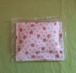 Dinkelkissen Blumen/lila-grau mit Hülle