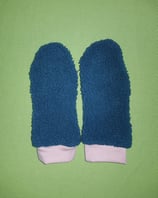Handschuhe Fleece grün/rosa lang Gr. 2
