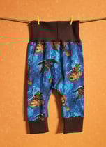 Pumphose Drachen/braun Gr. 74/80