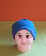 Beanie short Sterne/blau KU 40/42