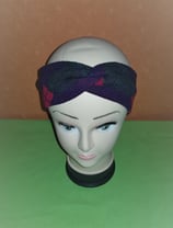 Stirnband Routen lila KU 52/53cm