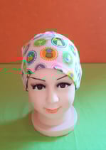 Beanie short Sommer/pink KU 46/48