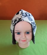 Ohrenmütze Tintenfisch/grau KU 44/46