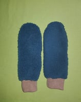 Handschuhe grün/hellbraun lang Gr. 2