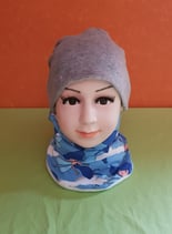 Halssocke Elfen/weiß KU 44/48