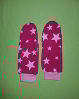 Handschuhe Sterne rosa-pink/rosa lang Gr. 3