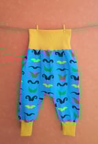 Pumphose Bärte/gelb Gr. 74/80