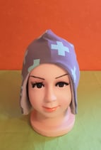 Ohrenmütze Kreuz/grau KU 50/52