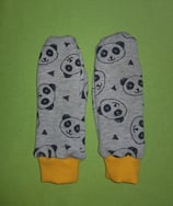 Handschuhe Panda/gelb lang Gr. 2