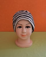 Beanie short Federn-glitzer/schwarz KU 52/54