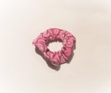 Haargummi Sechseck rosa/lila klein