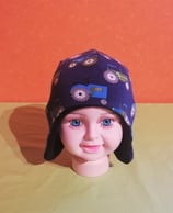 Ohrenmütze Traktor/dunkelblau KU 38/40