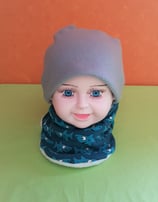 Halssocke Haie/weiß KU 36/38