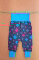 Pumphose Routen/türkis Gr. 74/80