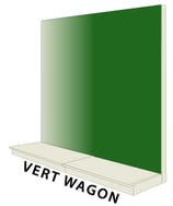 FOND DE GONDOLE VERT WAGON