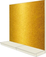 FOND DE GONDOLE INTISSÉ OR