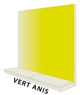 FOND DE GONDOLE VERT ANIS