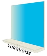 FOND DE GONDOLE TURQUOISE