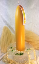 Bienenwachskerze Große Kuppelkerze, 5x22,5cm