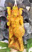 Kerze Odin, Wotan, Bienenwachs 5x12cm Wikinger, Germanen