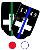 Thin Line Schlüsselanhänger