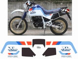 グラフィックステッカー XL 600 LM 1987 MOTORE ROSSO