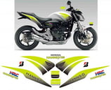 グラフィックステッカー HORNET 11 - 15 TENKATE HANNSPREE