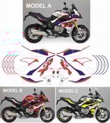 グラフィックステッカー S1000 XR POWER DIVISION