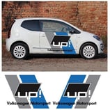 フォルクスワーゲン UP サイドステッカー