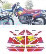 グラフィックステッカー TT 600 E 1995 4WL