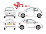 ABARTH ドア ステッカー
