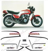 グラフィックステッカー CB 750 F 1982 JP