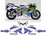 グラフィックステッカー ZXR 750 1994 EURO