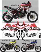 グラフィックステッカー アフリカツイン CRF1100 SIGN TRICOLOR