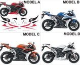 グラフィックステッカー CBR 600 RR 2007 RACING