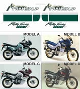 グラフィックステッカー TRANSALP XL 600 V 1992 - 1993