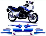 グラフィックステッカー RG 250 ガンマ 1985 ネイキッド