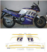 グラフィックステッカー FZ 750 1985