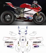グラフィックステッカー 899 1199 PANIGALE MOTO GP