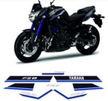 グラフィックステッカー FZ8 BLUE RACE 2014