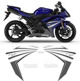 グラフィックステッカー YZF-R1 2007 BLUE