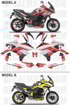 グラフィックステッカー タイガー 1050 SPORT RACING