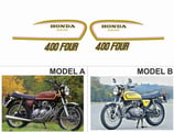 グラフィックステッカー CB 400 FOUR 1987