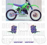グラフィックステッカー KX 250 1991