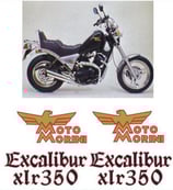 グラフィックステッカー EXCALIBUR XLR 350