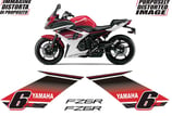 グラフィックステッカー FZ6R 2014
